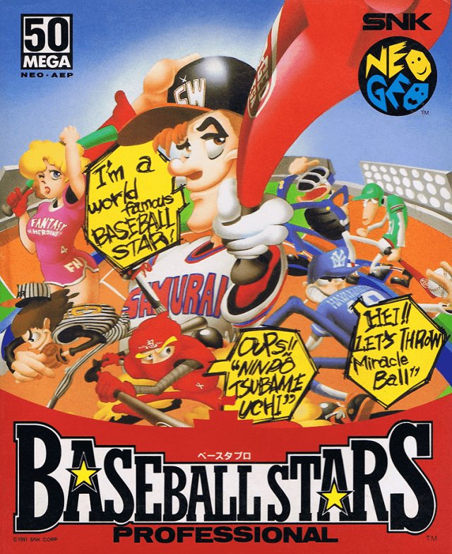 Baseball Stars Professional - Cardboard  Box Version