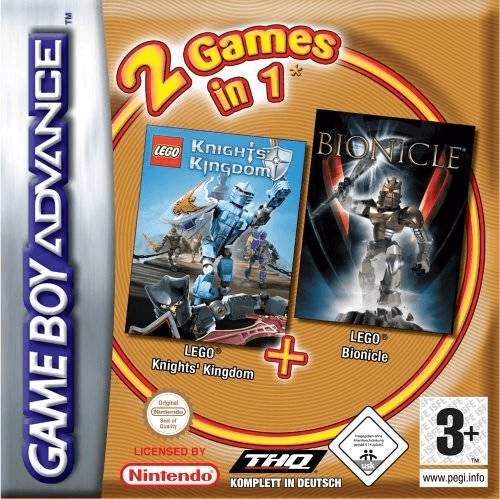 2 Games In 1: LEGO Knights' Kingdom + LEGO Bionicle