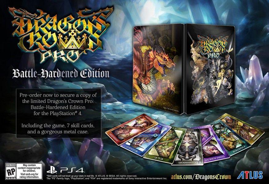 Dragon's Crown Pro : Battle Hardened - Steelbook Edition 