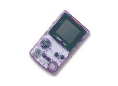 Consle Game Boy Color - couleur Violette Transparente 