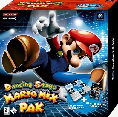 Dancing Stage Mario Mix Pack avec tapis