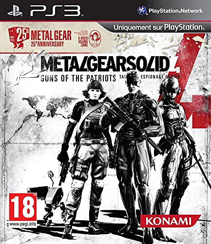 Metal Gear Solid 4 : Guns of the Patriots - Edition 25th Anniversary